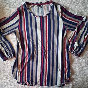 Lildy Striped Blouse